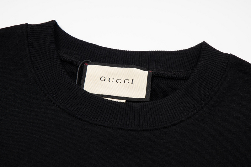 Лонгслив Gucci Happy Apple "Black" фото № 5