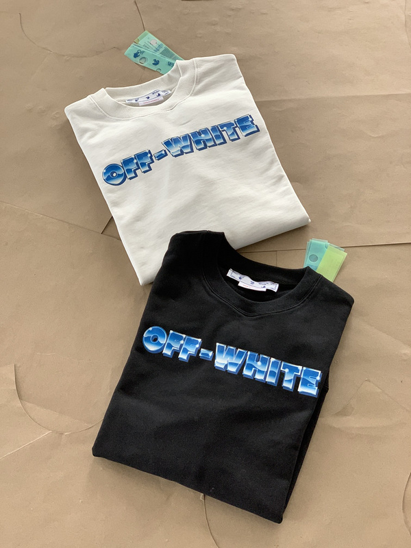 Лонгслив Off White Logo Pointers "Black" фото № 3