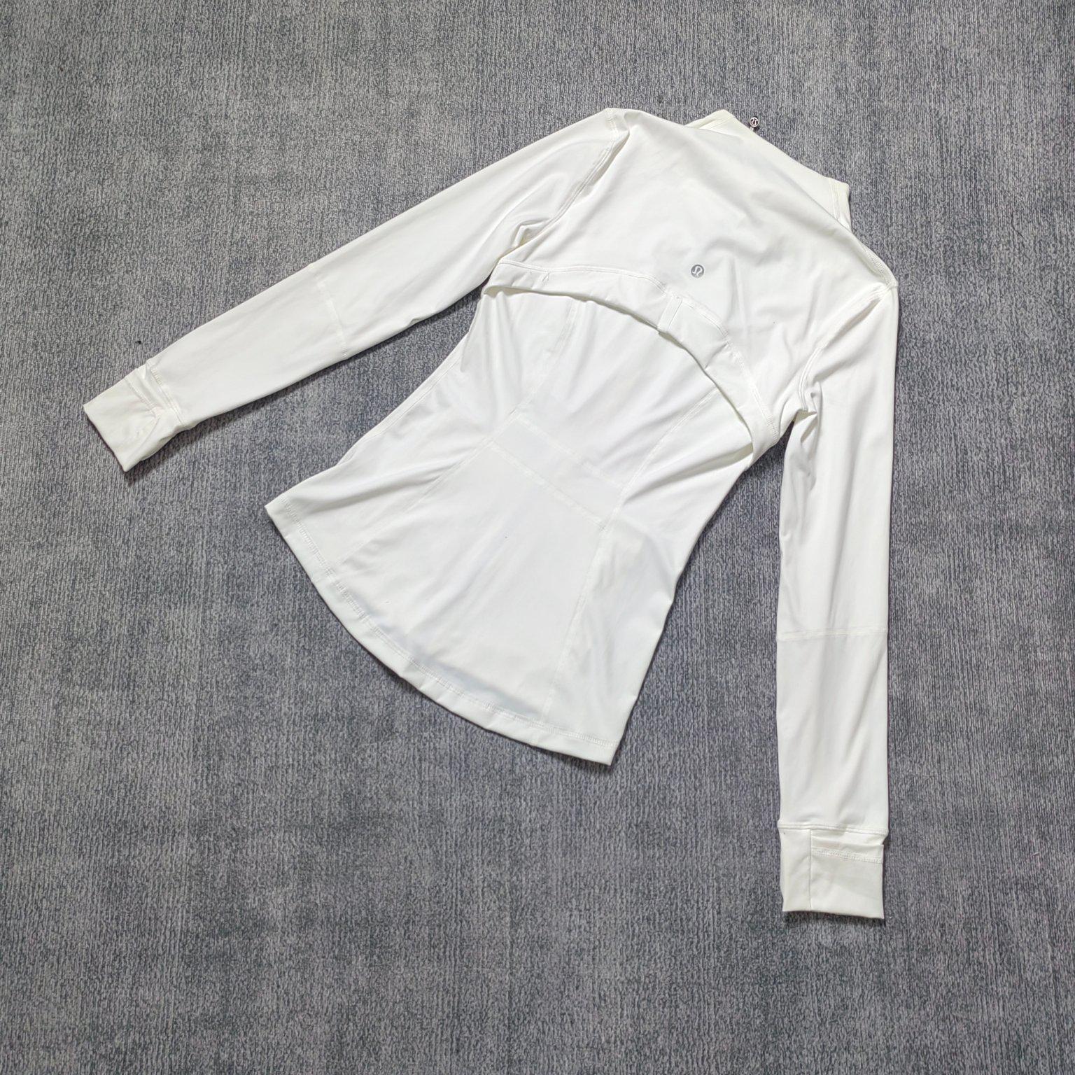 Олимпийка Miu Miu Two Frontside Pockets On Zips "White" фото № 9