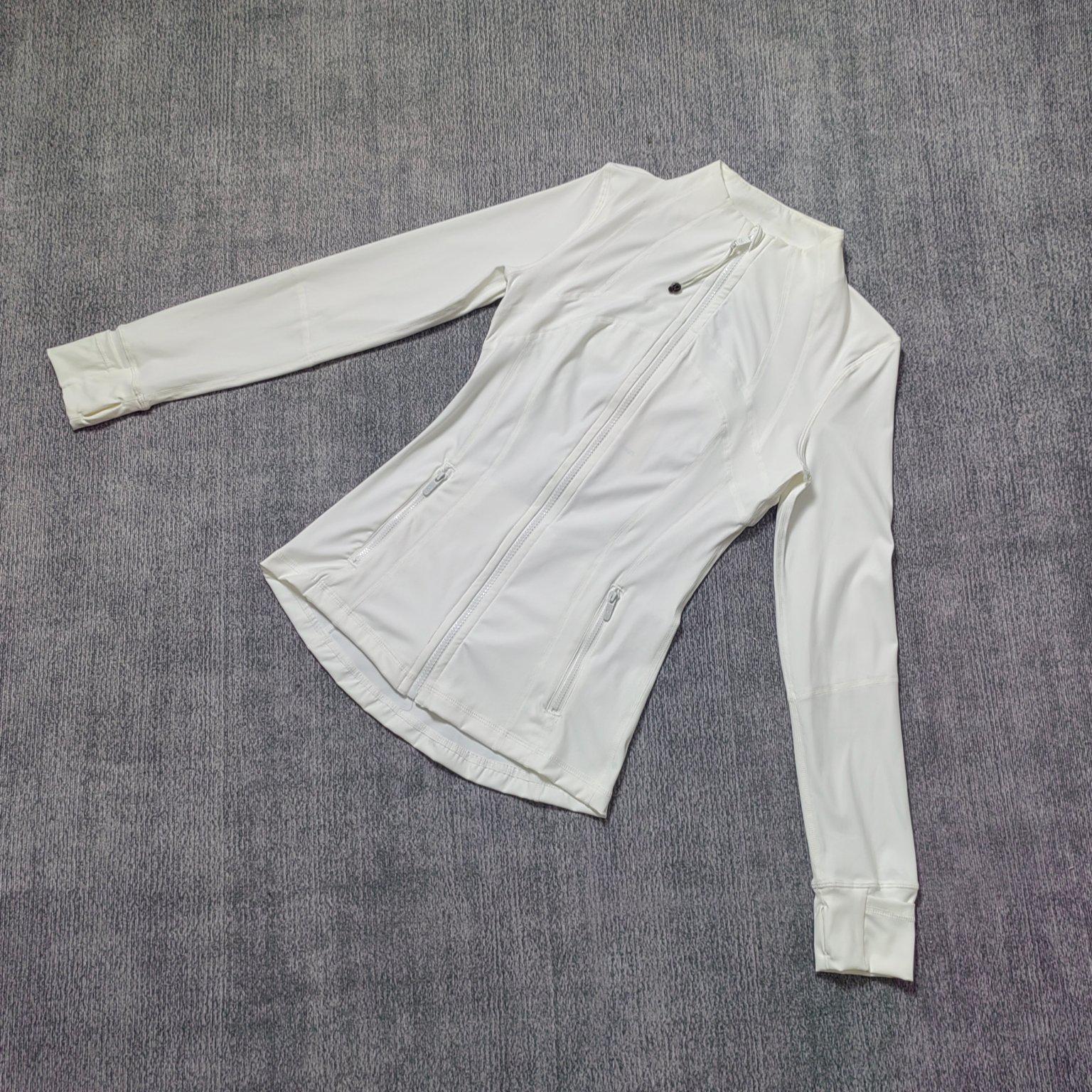 Олимпийка Miu Miu Two Frontside Pockets On Zips "White" фото № 8