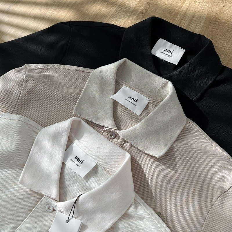 Поло Amiri Cotton With An Embroidered Logo Of The Letter A "Black" фото № 4