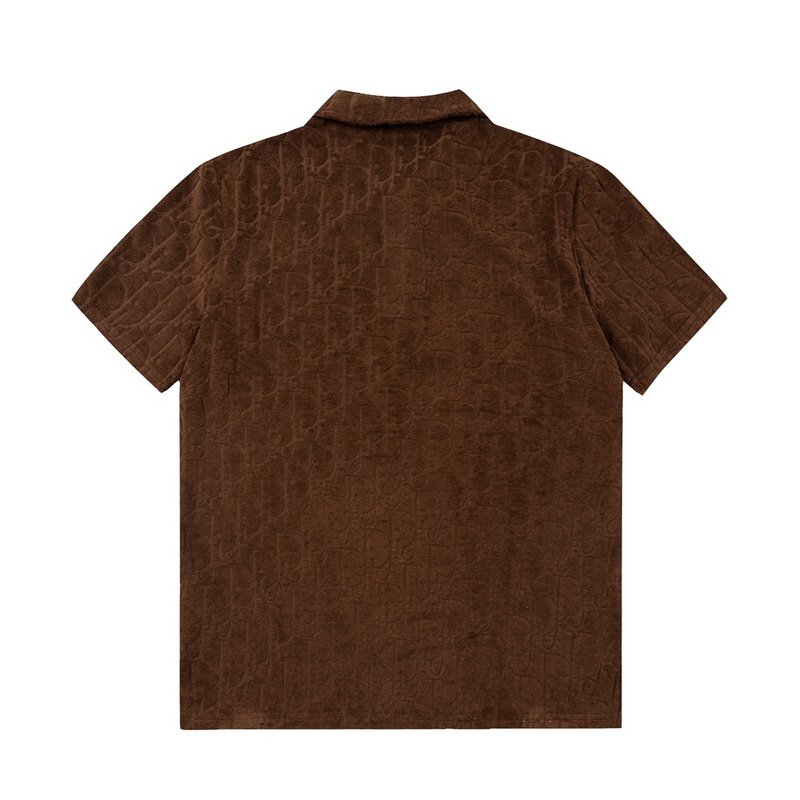 Поло Christian Dior Terry Style "Brown" фото № 7