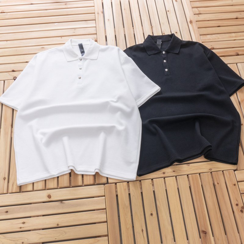 Поло Chrome Hearts Casual Knitted Short Sleeves "White" фото № 9