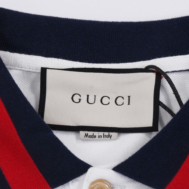 Поло Gucci Regular With Pocket "White" фото № 6