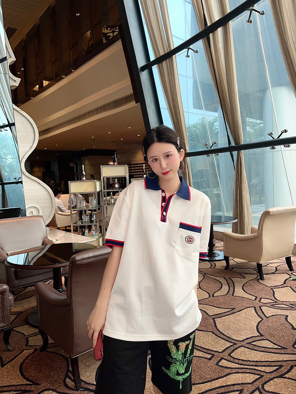 Поло Gucci With a Pocket "White" фото № 2