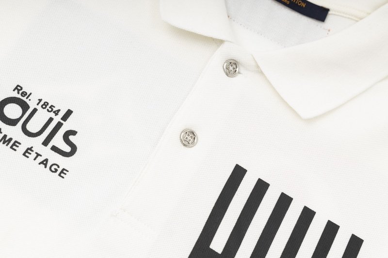 Поло Louis Vuitton Piano "White" фото № 3