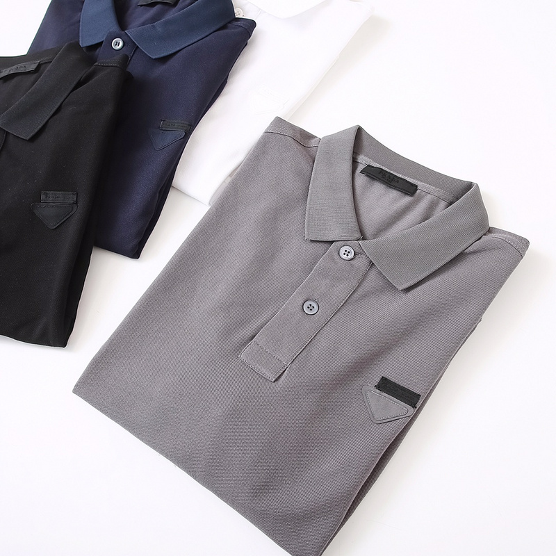 Поло Prada Brand Patch "Black" фото № 2