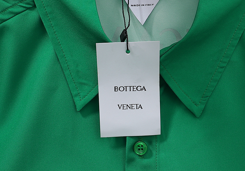 Рубашка Bottega Veneta With Triangle "Green" фото № 9