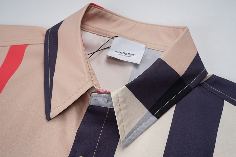 Рубашка Burberry Stripes "Beige" фото № 3