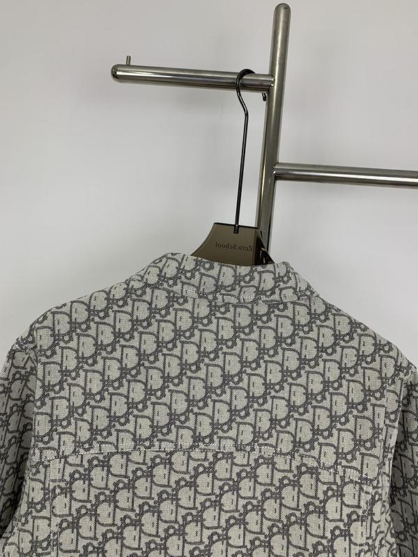 Джинсовая рубашка Christian Dior Monogram "Beige" фото № 8