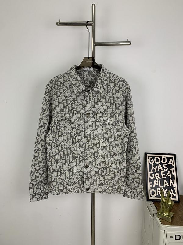 Джинсовая рубашка Christian Dior Monogram "Beige" фото № 2