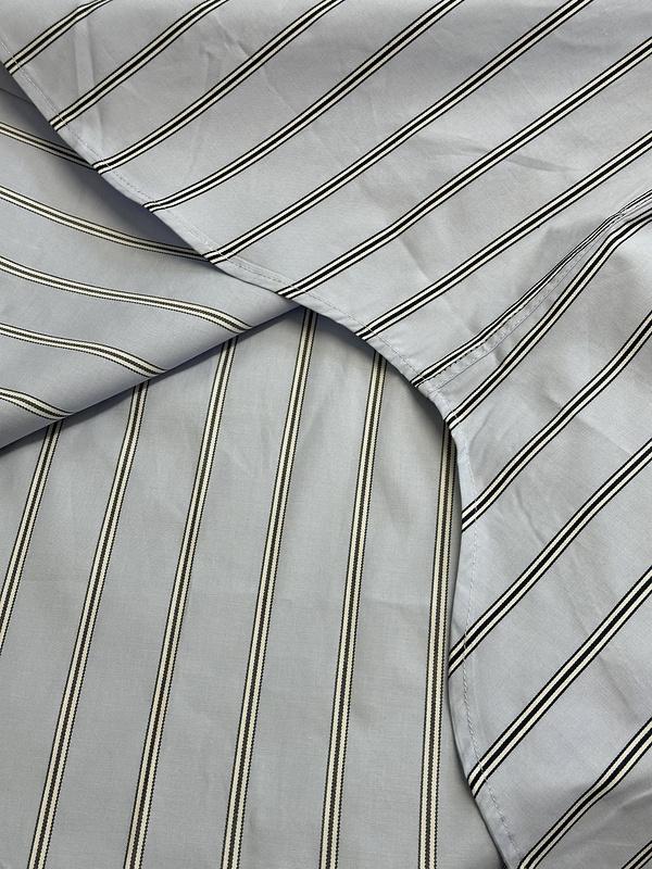 Рубашка Christian Dior White Logo On Pocket "Blue" фото № 7