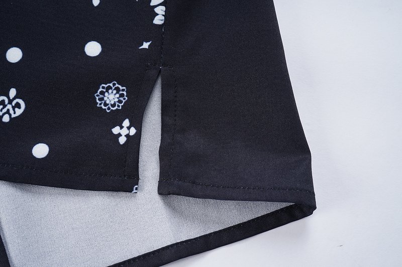 Рубашка Dolce Gabbana One Sleeve Decorated "Black" фото № 7