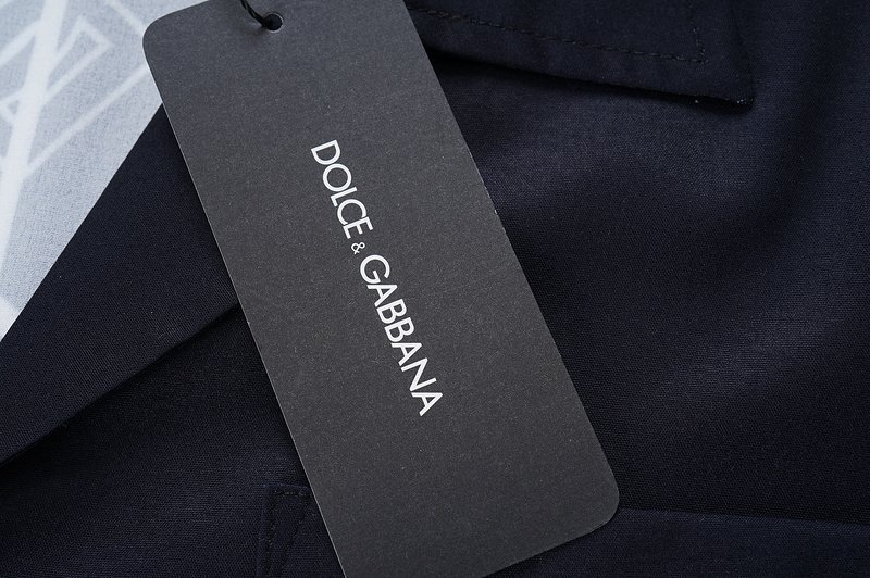 Рубашка Dolce Gabbana One Sleeve Decorated "Black" фото № 3