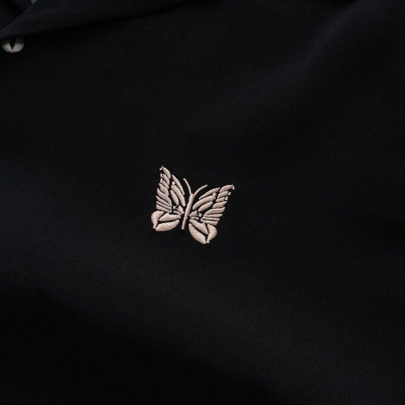 Рубашка Needles With Butterfly "Black/Beige" фото № 3