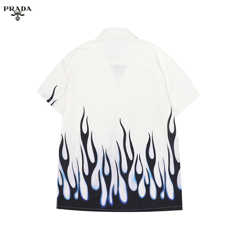 Рубашка Prada Black Fire "White" фото № 2