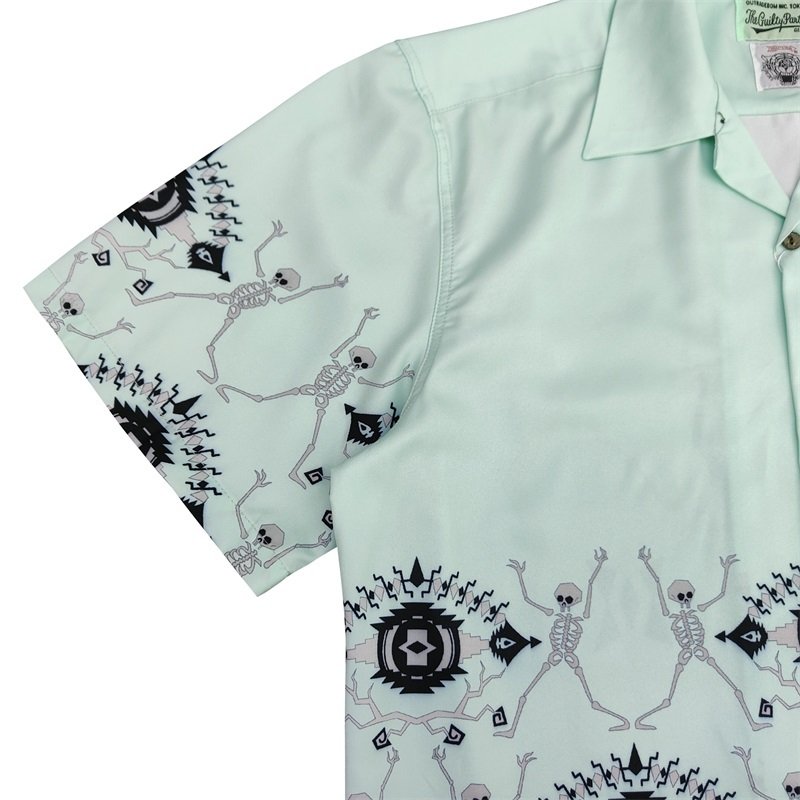 Рубашка Wacko Maria Spider "Blue" фото № 8