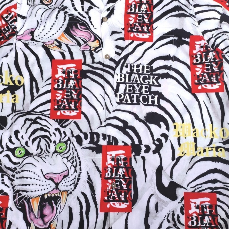 Рубашка Wacko Maria Animalism "White" фото № 4