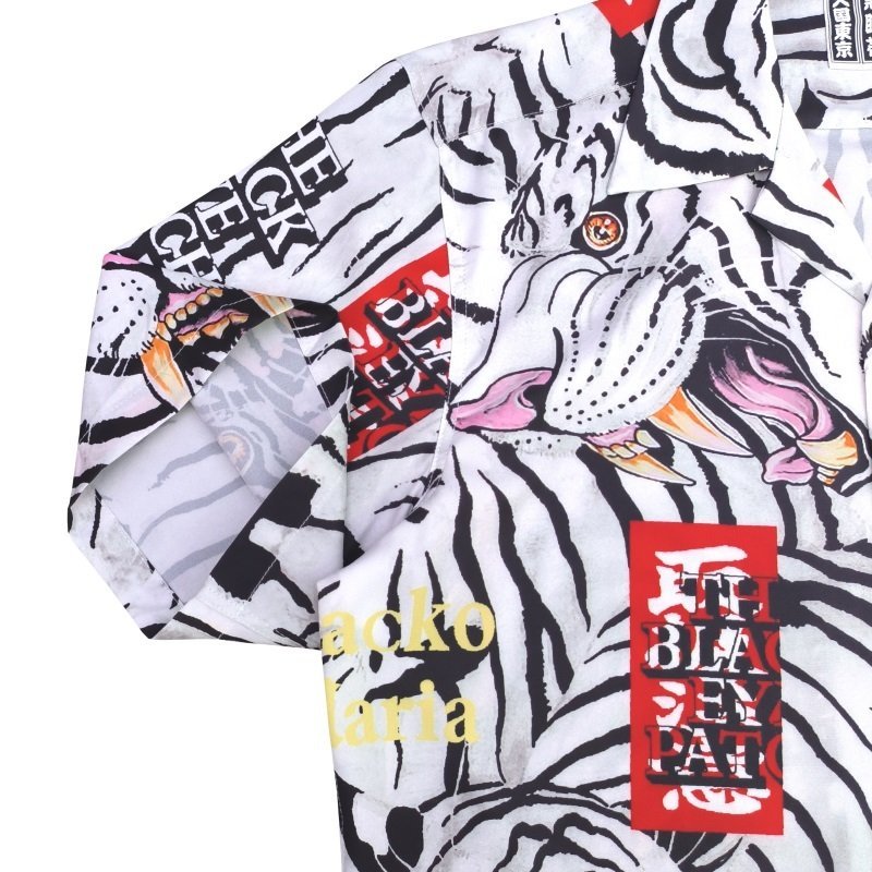 Рубашка Wacko Maria Animalism "White" фото № 5