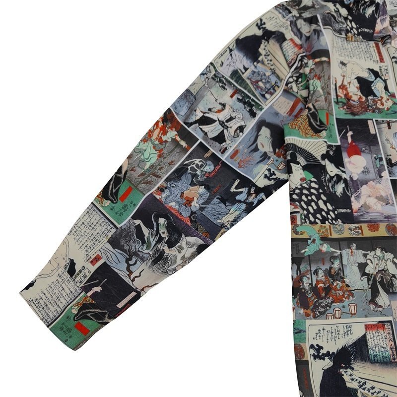 Рубашка Wacko Maria Horrors "Brown/Green" фото № 7