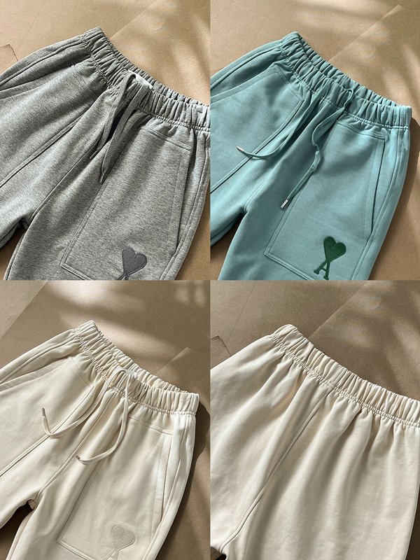 Шорты Amiri Logo On The Pocket "Gray" фото № 2