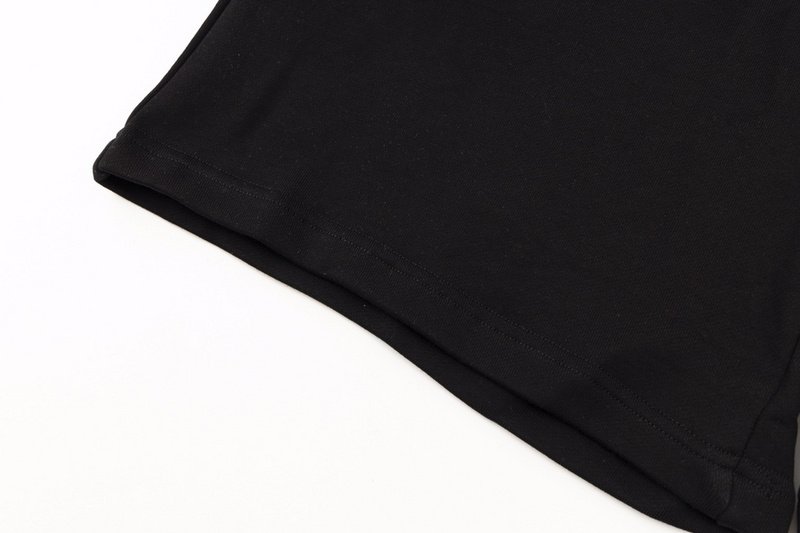 Шорты Christian Dior With Pink Logo "Black" фото № 3