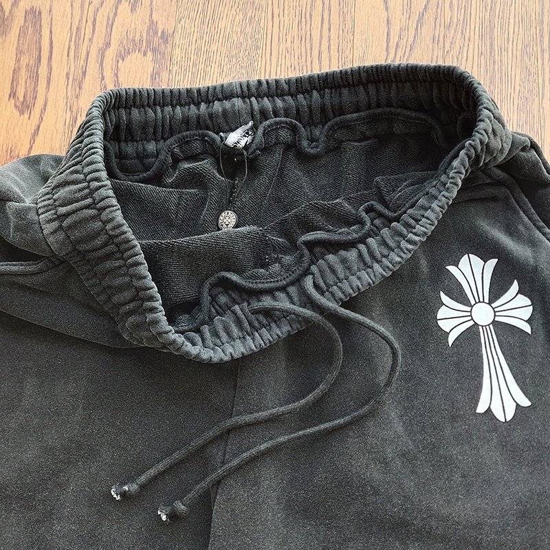 Шорты Chrome Hearts Cross "Black" фото № 8