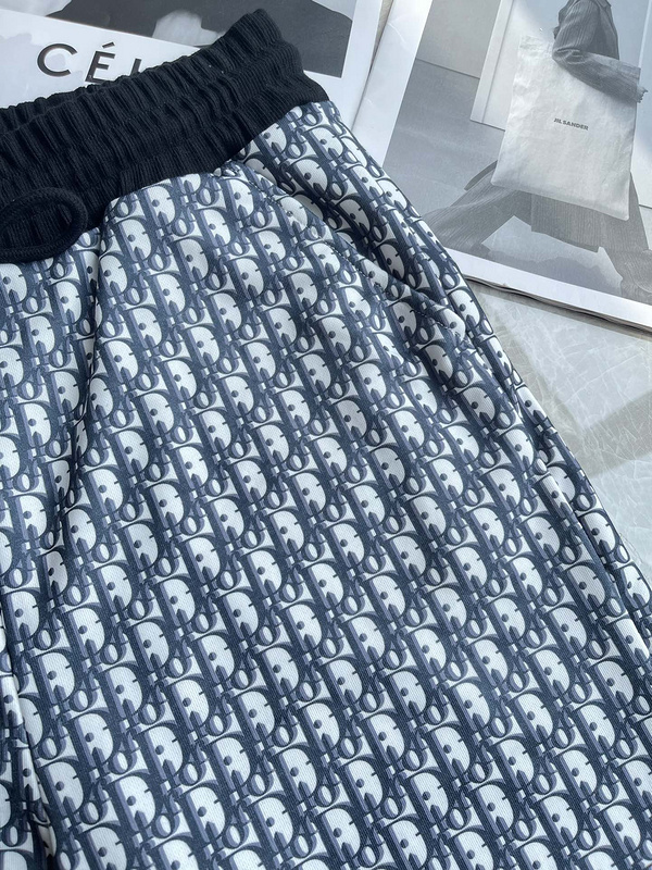 Шорты Dior The Illusion Of Scales "Gray/White" фото № 4