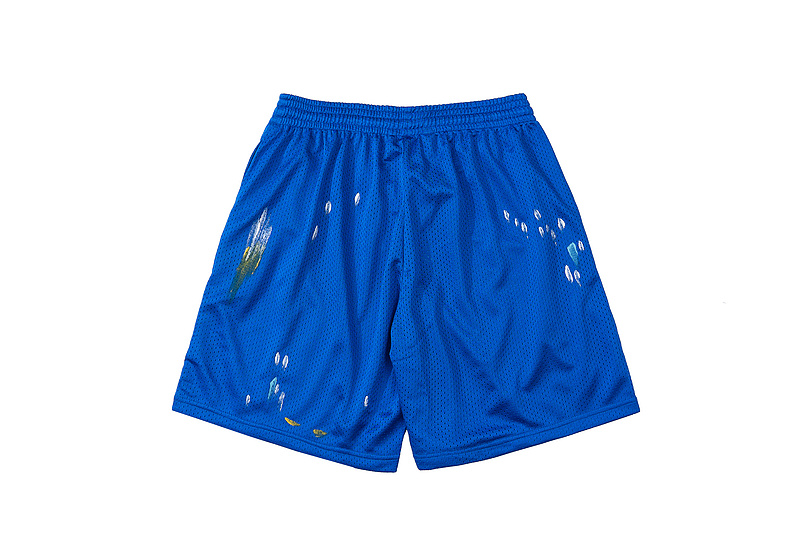 Шорты Gallery Dept Stained With Paint "Blue" фото № 4