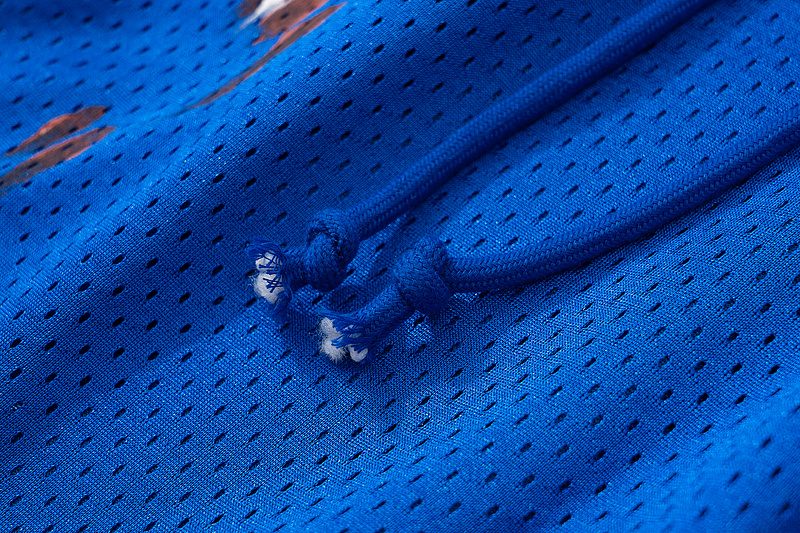 Шорты Gallery Dept Stained With Paint "Blue" фото № 5