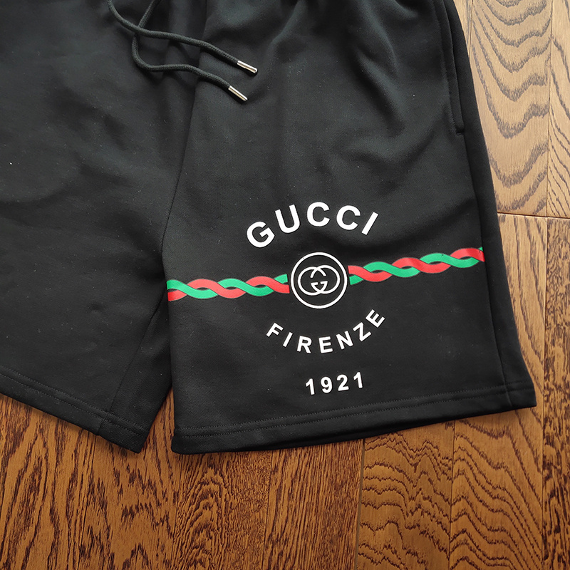 Шорты Gucci Firenze "Black" фото № 6