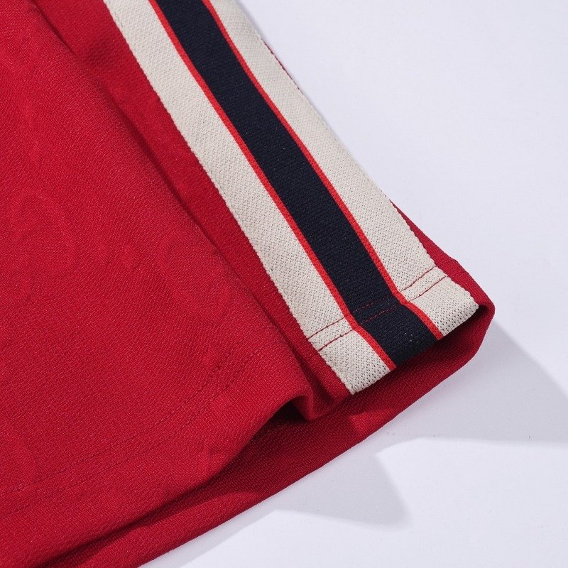 Шорты Gucci With Logo Print "Red" фото № 6