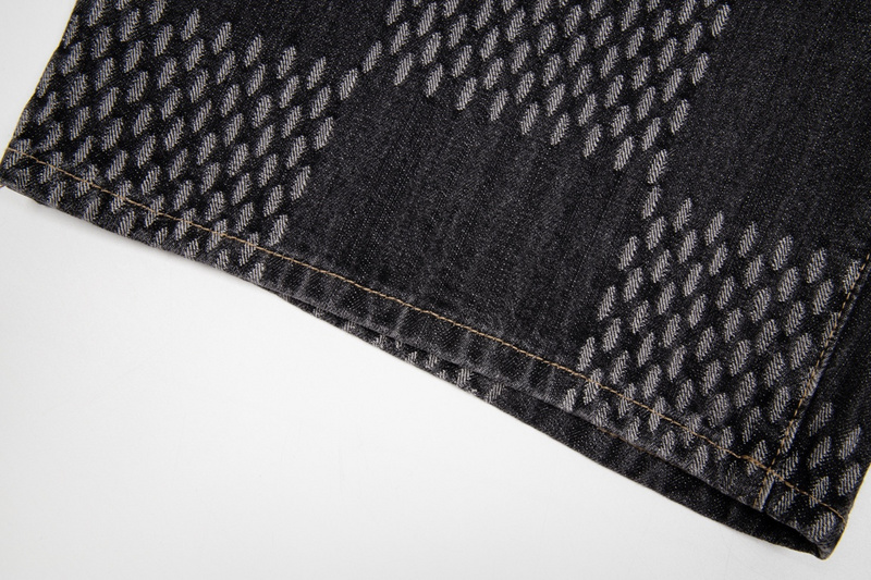 Шорты Louis Vuitton Checkered Pattern "Gray" фото № 3