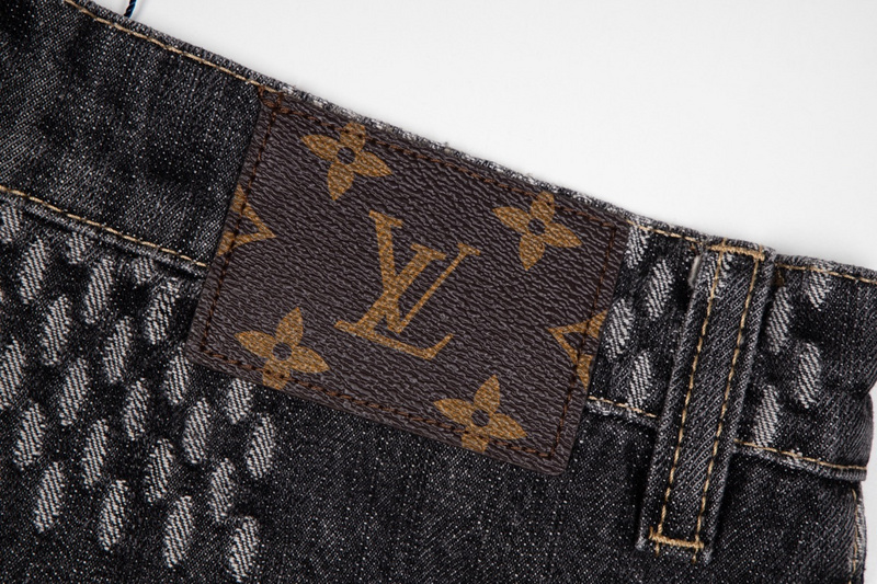 Шорты Louis Vuitton Checkered Pattern "Gray" фото № 8