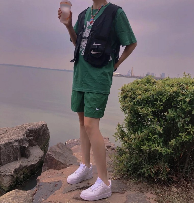 Шорты Nike Shortened "Green" фото № 4