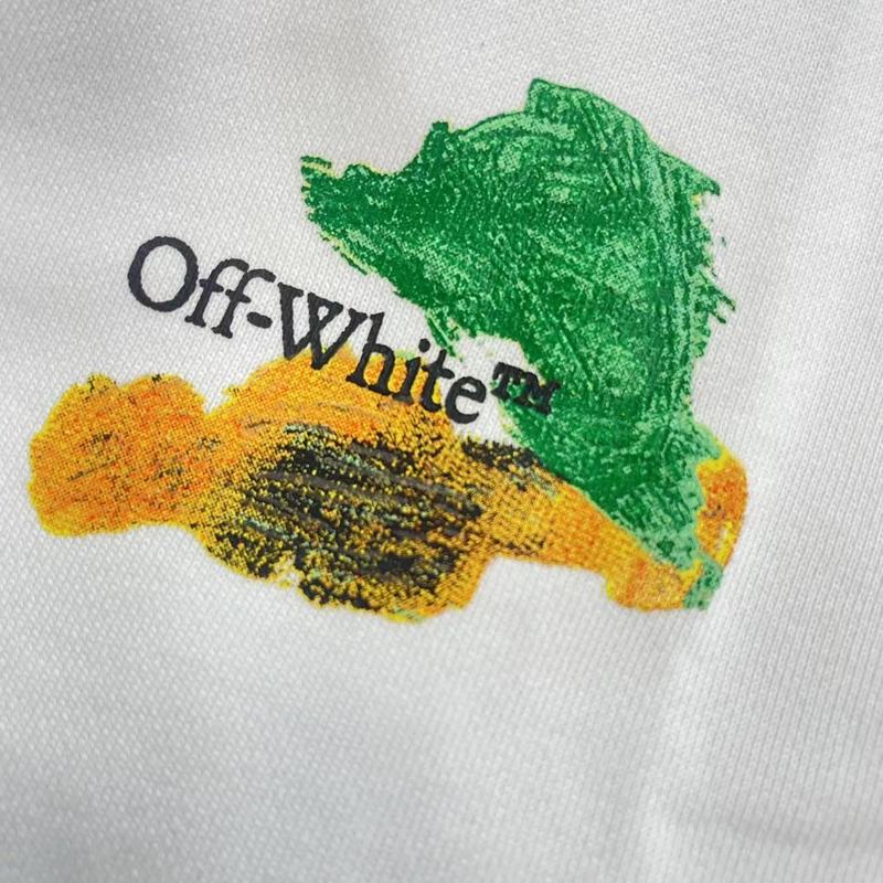 Шорты Off White Multicolor Brand Logo "White" фото № 6