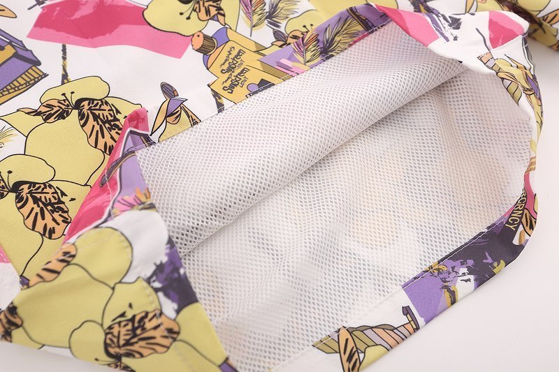 Шорты Palm Angels In A Creative Style "Pink/White" фото № 5