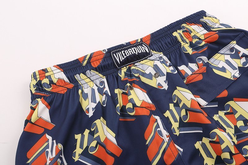 Шорты Palm Angels Monogamous Print "Blue" фото № 4