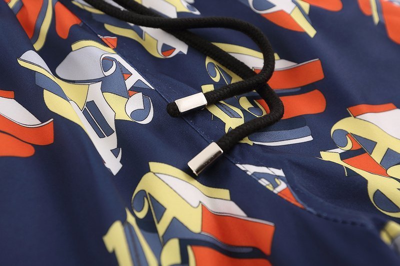 Шорты Palm Angels Monogamous Print "Blue" фото № 7