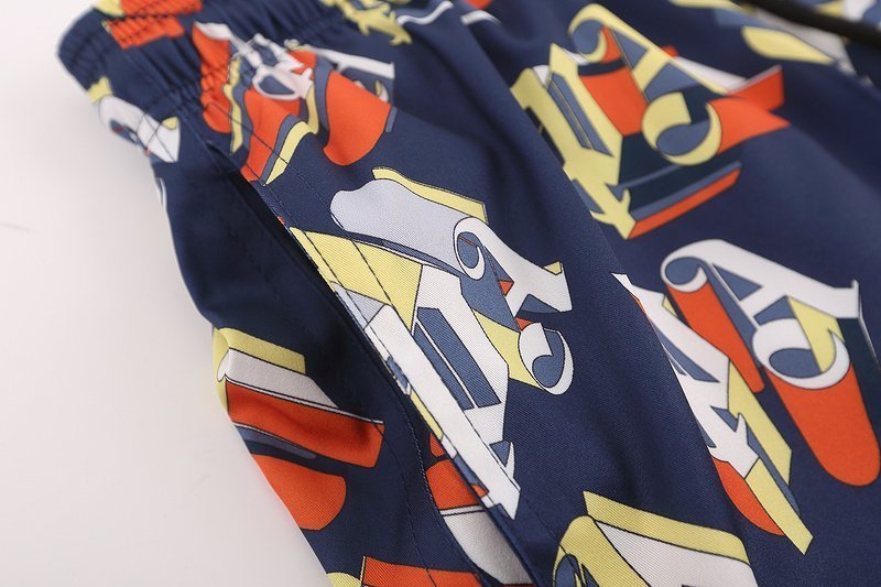 Шорты Palm Angels Monogamous Print "Blue" фото № 8