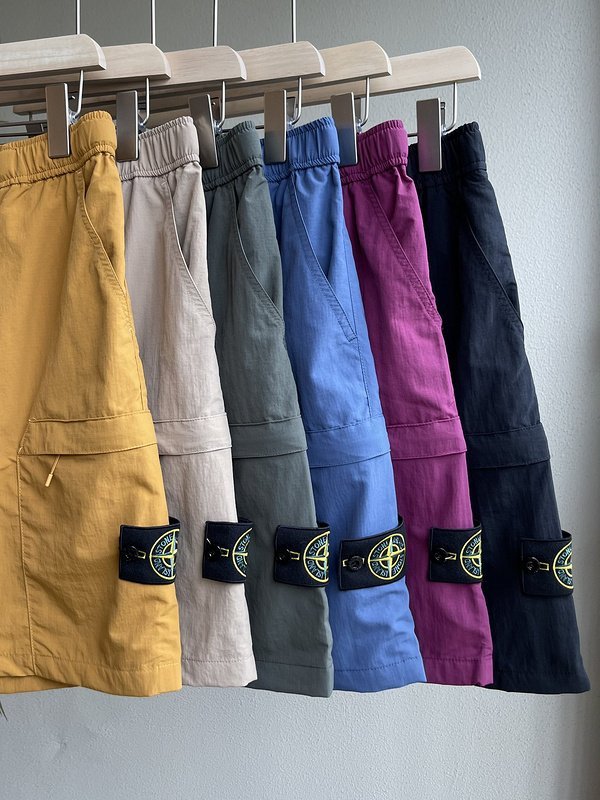 Шорты Stone Island With Strap "Pink" фото № 3