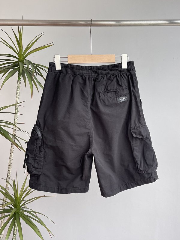 Шорты Stone Island With A Chevron Patch "Black" фото № 2