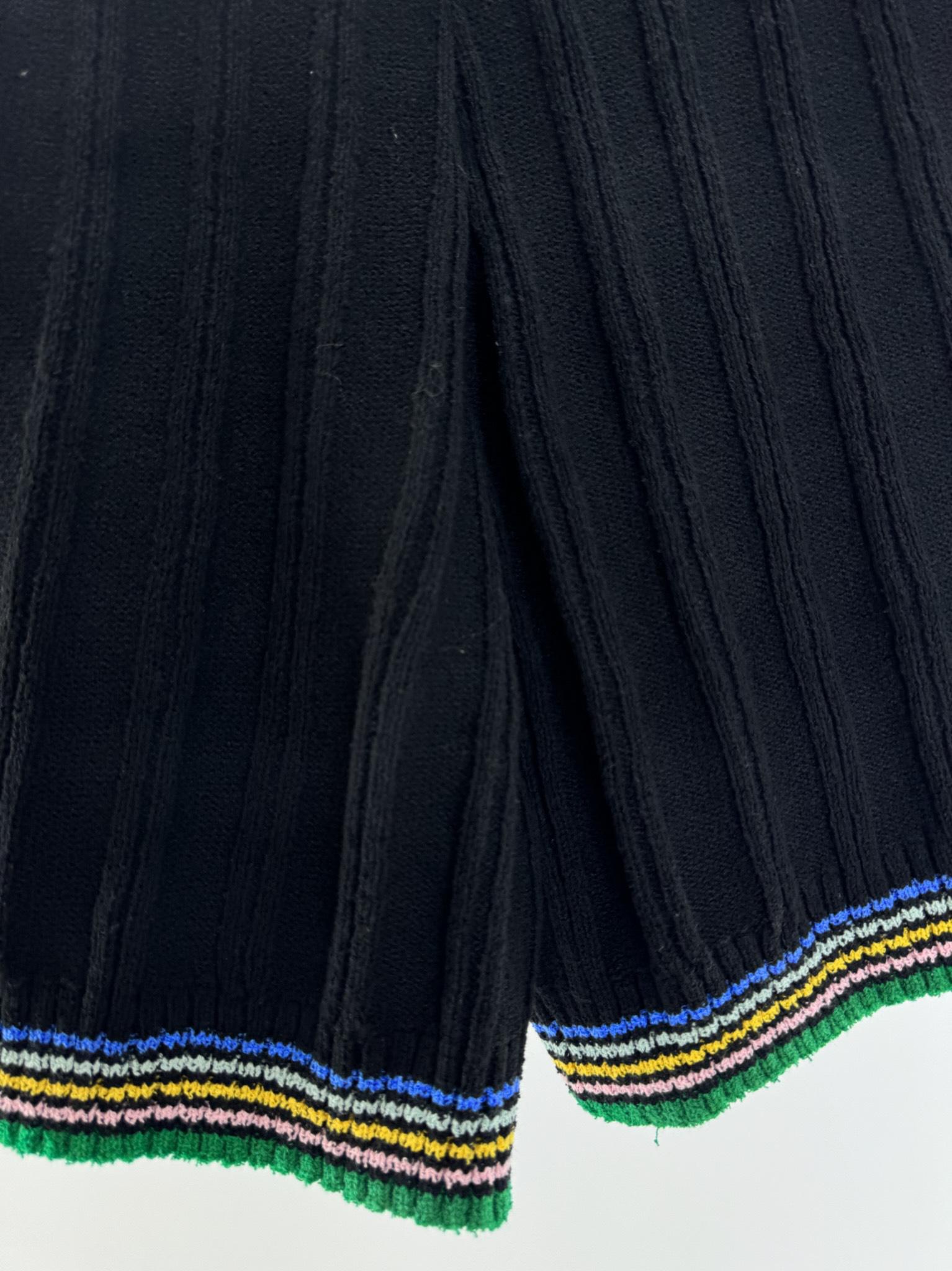 Рубашка Casablanca Down Colorful Lines "Black" фото № 5