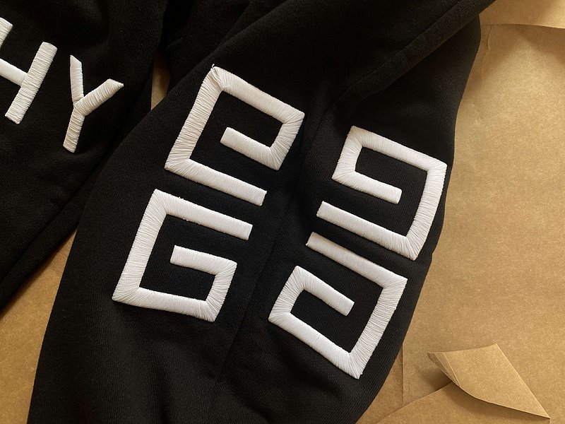 Штаны Givenchy With Inscription "Black" фото № 3