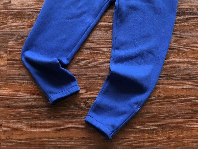 Штаны Trapstar Logo And Colorful Embroidered Panther Outlined By Line "Blue" фото № 3