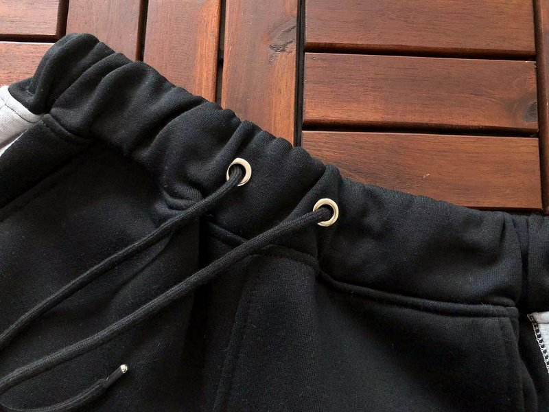 Штаны Trapstar Bicolor With Colorful Embroidered Logo Lettering "Black,Blue" фото № 6