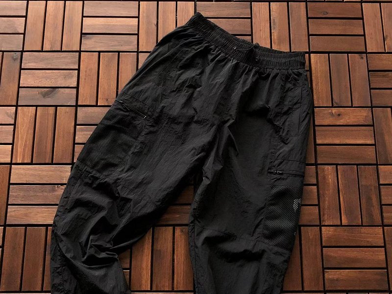 Штаны Trapstar Zipper Decorated By Logo "Black" фото № 6