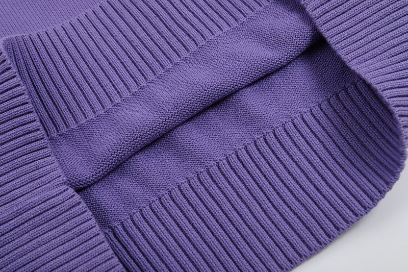 Свитер Amiri Large Logo - Heart And Letter "Violet" фото № 6