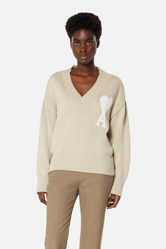 Свитер Amiri With Cutout "Beige" фото № 3