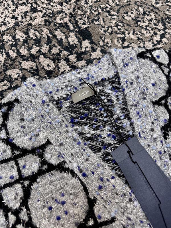 Кардиган Christian Dior Many Black Circles Print "Gray" фото № 3